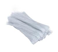 100PCS Spiral Binding Spines 48 Loops 4:1 Pitch Single Wire Coils 16mm Diameter for A4 Paper Binding up to 140 Sheets Compatible with Standard 4 - Hole Punch Machines (White)