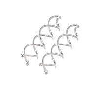 100pcs Spiral Bobby Pins for Women Girls Hair Styling DIY Craft Accessories | Secure hold for buns, twists & updos. Metal spiral hairpins in Black, Gold, Rose Gold, Silver.