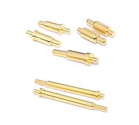 100PCS Spring Loaded Pogo Pin Connector Through Holes PCB Single 1A,Height 4.5 mm