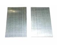 100pcs Stainless Steel Cathode Plates for Electroplating - 100 x 65 x 0.2mm, Ideal for Chemical Solution Analysis
