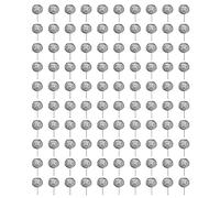 100pcs Stainless Steel Fertilizer Mesh Baskets Garden Nutrition Cups Small Size Bonsai Fertilization Basket for Garden Yard Home Durable Easy to Use Long Lasting