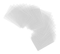 100Pcs Standard Card Sleeves,66 x 91mm Clear Deck Protectors Sleeves,Standard Trading CardSleeves Transparent Deck Protectors CardSleeves for Sports Game Cards