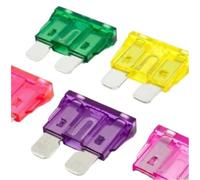100PCS Standard Mini Micro Micro2 Auto Blade Fuse For Car 32V 1A 2A 3A 5A 7.5A 10A 15A 25A 30A 35A 40A Fuse(Micro,20A)