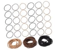 100pcs Stretchy Hair Ties Rubber Hair Bands for Women