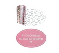 100Pcs Strong Adhesive Anti Tamper Sticker Void Labels Set that Leave Tamper Evidence on Packages of Valuable Items Empty Security Labels Sticker