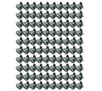 100Pcs Sturdy Plant Support Clips for Vine Training, Flower Stem Fixing, Indoor/Outdoor Gardening - Ideal for Vertical Growing, Home Gardeners & Plant
