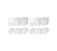 100PCS Sublimation Air Freshener Sheets Air Freshener Rectangle Fragrant Sheets with Rope for Car Decoration