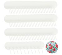 100Pcs Sublimation Fans Blank, Clear Plastic Hand Fan, Removable DIY Crafts for Kids, Adults, Plastic Hand Fan, Sublimation Fans