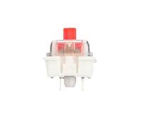 100pcs Switch Replacement Switch for Mechanical Keyboard Compatible for MX Switch Key Switch For CIY Sockets SMD 3pin Thin Pins Dedicated Shaft Body Black Blue Brown Red (red)