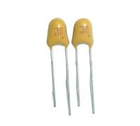 100pcs Tantalum capacitor 2.2uF 25V 25V2.2uF DIP Radial BIANMTSW