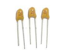 100pcs Tantalum capacitor 3.3uF 16V 16V3.3uF DIP Radial BIANMTSW