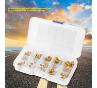 100pcs Tantalum Capacitor Assortment 16V 10 Values