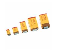 100PCS Tantalum Capacitor Type D 2.5V 4V 6V 6.3V 10V 16V 25V 35V 50V 4.7/6.8/10/15/22/33/47UF 100/150/220/330/470/680/UF D7343 ZDVHOMCB(D 107 10V 100UF)