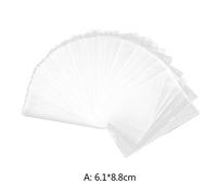 100Pcs Tarot Card Protector Card Sleeves Protector Protective for Case Cover Board Games Protective Cards Pochette Pour Carte Plastique Manchons De Cartes De Baseball Manchons Cartes À Magiques