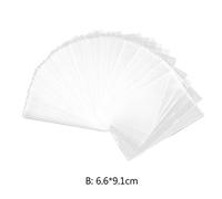 100Pcs Tarot Card Protector Card Sleeves Protector Protective for Case Cover Board Games Protective Cards Pochette Pour Carte Plastique Manchons De Cartes De Baseball Manchons Cartes À Magiques