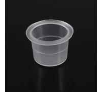 100Pcs Tattoo Ink Cap, Medium Size Plastic Cup Pot, Microblading Pigment Accessories Holder (TYCIONGygb7k0sqoi-02)