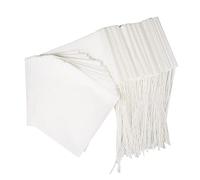 100PCS Tea Filter Bags, Disposable Tea Bags for Loose Leaf Tea, Drawstring Empty Tea Infuser, BetyBedy Tea Steeper, Natural Wood Pulp Paper Material, 1-Cup Capacity（3.15 x 3.94 inch）