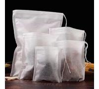 100Pcs Teabags Non-Woven Fabric Various Sizes Empty Scented Tea Bag Infuser With String Heal Seal Filter Herb Loose