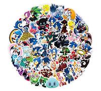 100PCS The Hedgehog Stickers for Laptop Water Bottle Luggage Snowboard Bicycle Skateboard Decal for Kids Teens Adult Stickers