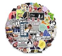 100pcs The Office Stickers for Laptop Phone Case Water Bottles Skateboard Bike Motorcycle Hard Hat Car Bumper Decoration,Vinyl Waterproof TV Show Stickers for Teens Adults