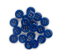 100pcs Thick 4 Hole Resin Buttons Sewing Scrapbooking Clothing Home Crafts Handmade Accessories Card Making DIY Decor 10-15mm-R-12.5mm