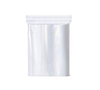 100pcs Thickening Grip Seal Bags - 14*20cm Poly Zip Lock Sealable, Resealable Clear Plastic Storage Pouches for Kitchen, Jewellery & DIY Arts