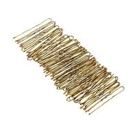 100PCS Thin U Shape Hairpins Lightweight Comfortable Bobby Pins for Women Girls Practical Hair Clips Holding Bangs Small Sections