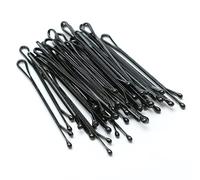100PCS Thin U Shape Hairpins Women Hair Clips Lightweight Ornaments for Holding Bangs Small Sections