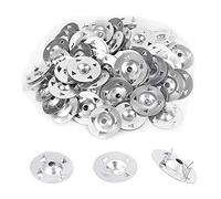 100Pcs Tile Backer Board Washers 28mm Diameter Insulation Board Washer Easy Fix Washers for Gypsum Board Extruded Plate Insulation Thermoboard Fixed Backer Boards