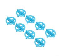 100Pcs Tile Leveling System Spacers Clips Wedges, Reusable PP Plastic Cross Spacers for Floor Wall Tiling, Gap 1mm-3mm, White Yellow Red Green Blue(blue 3mm)
