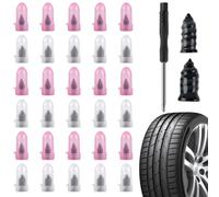 100pcs Tire Puncture Small Large with Screwdriver 100pcs Tire(101pcs)