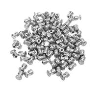 100Pcs Tire Stud Kit, Carbide Antiskid Spike Screw for Car Snow Tires, High Strength Tire Snow Studs with Carbon Steel and Aluminum Sleeve for Off Road Motorcycle Loader