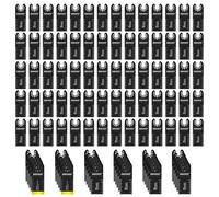 100PCS Titanium Multi Tool Blades, Multitool Blades for Wood Metal Cutting