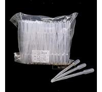 100pcs To 1000pcs Lab Clear 0.2ml/0.5ml/1ml/2ml/3ml/5ml/10ml Scaled Plastic Pasteur Pipette Essential Oil Pipette Dropper (Size : 0.5ml 1000pcs)