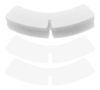 100Pcs Transparent Collar Support Pieces for Shirts Easy to Use Plastic Collar Fixers Ideal for Dress Shirts Keeps Stiff and in Place