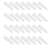 100pcs Tweezer Tip Covers for Beauty Tools, 5/64 Id Plastic Cap | Cue Case, Protective Tweezer Caps for Extensions, Non-slip Sleeve, Dust Shielding