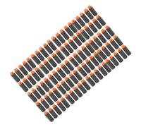 100pcs Universal Short Darts High Density EVA Soft Shot Harmless Toy Refill for Various Shooting Toy Black
