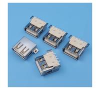 100Pcs USB Type A 4Pin SMD SMT Female Socket PCB Solder Connector BIANMTSW