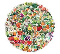 100Pcs Vegetables Stickers for Car,Helmet,Water Bottle,Bike,Luggage,Scrapbook,Laptop,Cute Vinyl Fruits Waterproof Sticker,Boys Adults Children Gift,Cartoon Vegetables Food Aesthetic Graffiti Decal