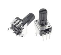 100PCS Vertical 20MM 5K Ohm RV09 Vertical Horizontal Shaft 0932 Adjustable Resistor 9 Type 3Pin Seal Potentiometer