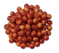 100PCS Vibrant Glass Beads for Bracelets Earrings and Decorative Art Projects Jewelry Making Accessories Fashion Glass Beads for Accessories