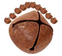 100pcs Vintage Iron Bell Ornament with Star Cutouts