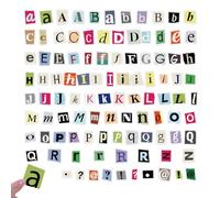 100Pcs Vintage Letter Stickers, Aesthetic Scrapbook Stickers, Retro Letter Stickers for Scrapbooking, Travel Scrapbook, Journals, Planners & DIY Decoration