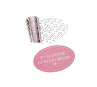 100Pcs Void Proof Security Seals Sticker with PVC Materials Anti Tamper Sticker for Anti Falsify Packaging Needs Tamper Evident Security