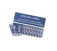 100Pcs Void Revealing Anti Tamper Stickers for Secure Electronics Packaging Tamper Evident Security Sticker