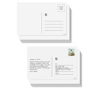 100PCS Watercolor Postcards Blank 4 X 6 140lb/300gsm Watercolor Paper Postcards for Painting, DIY, Mailing, Invitations