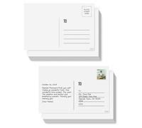 100PCS Watercolor Postcards Blank 4 X 6 140lb/300gsm Watercolor Paper Postcards for Painting, DIY, Mailing, Invitations, Greeting Cards