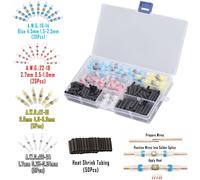 100Pcs Waterproof Solder Seal Sleeve Heat Shrink Butt Wire Connectors