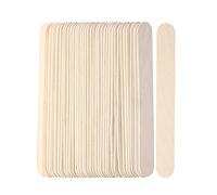 100pcs Wax Applicator Stick Waxing Spatulas Wooden Disposable