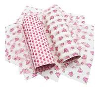 100Pcs Wax Paper, Disposable Food Wrapping Paper, 9.8x8.5'' Cake Wrappers Sheets, Basket Liners Deli Papers for Cheesecake, Cookies, Sandwich, Handmade Soap Gift Wrapping Tissue